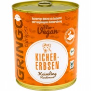 Bio Kichererbsen-Keimling 800g Hund Nassfutter Gringo