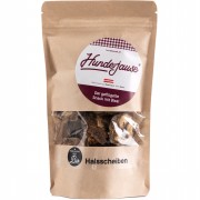 Bio Truthahn Halsscheiben 150g Hund Snack Hundejause