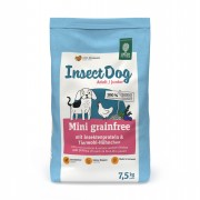 InsectDog Mini NICHT BIO 7,5kg Hund Trockenfutter Green Petfood