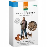 Bio Huhn Carob 200g Kekse Hund Keks defu