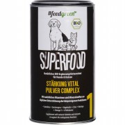 Bio Superfood Stärkung Vital Pulver Complex (1) Dose 200g  Katze Nahrungsergänzung FeedGreen