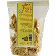 Snacks in Hundeform knusprig mit veganem Käse 150g Tüte NICHT BIO Hund Keks Hundsfutter